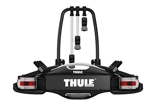 Thule VeloCompact 3 7-pin, Portabicicletas compacto y ligero para uso diario (para 3-4 bicicletas).