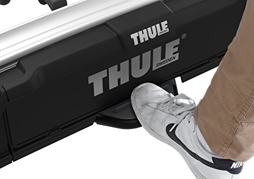 Thule VeloSpace XT 3, El portabicicletas versátil para todo tipo de bicicletas, desde bicicletas eléctricas y fatbikes