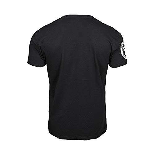 Thumbs Down Jiu-Jitsu Brasileño Camiseta Autorizado Specialists. MMA. Gimnasio Entrenamiento. Marcial Artes Informal - Negro, S