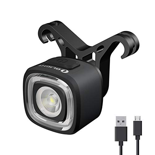 Tidusky OLIGHT RN 120 - Lámpara trasera para bicicleta (120 lúmenes, LED, IPX6, impermeable, USB, recargable, luz trasera roja, ultra brillante y fácil de instalar para ciclismo)