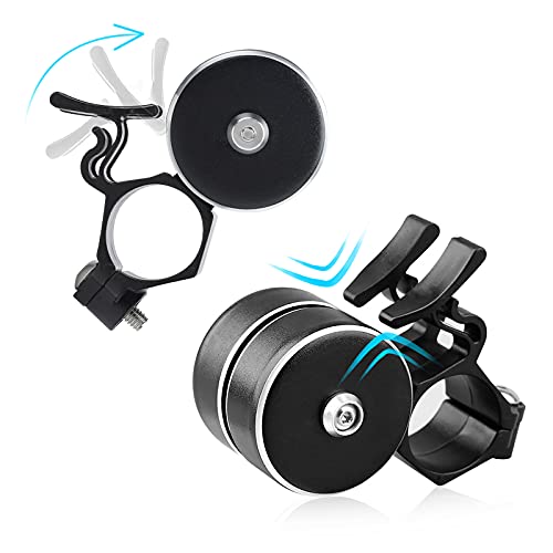 Timbre Bicicleta, Bocina Bicicleta，Timbre Bici con Bonito Tono Fuerte para Bicicleta de Carretera，Accesorio Bicicleta para MTB, Bicis Eléctricas, Bicicleta Carretera,Negro