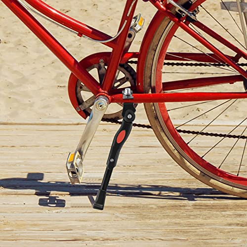 Tinxi ® Pata de Cabra para Bicicletas Ajustable para 20" 24" 26", Color Negro