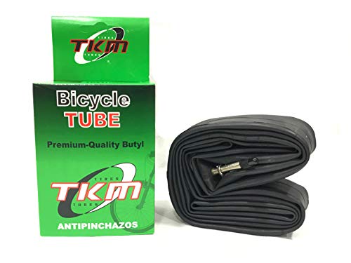 TKM 10982- Cámara de aire Antipinchazos para Bicicleta MTB Super Reforzada 29" X1.95/2.125/2.35 Válvula Fina F/V