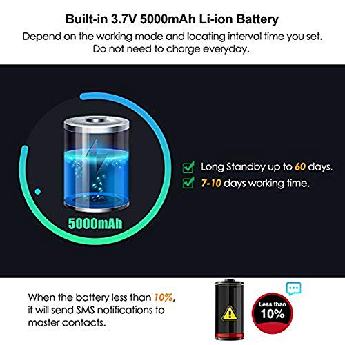 TKSTAR Gps Tracker 90 días tiempo prolongado en espera Anti Lost Geo Fnece Eliminar alarma impermeable Gps Locator Seguimiento Imán fuerte para Motocicletas Vehículos TK905