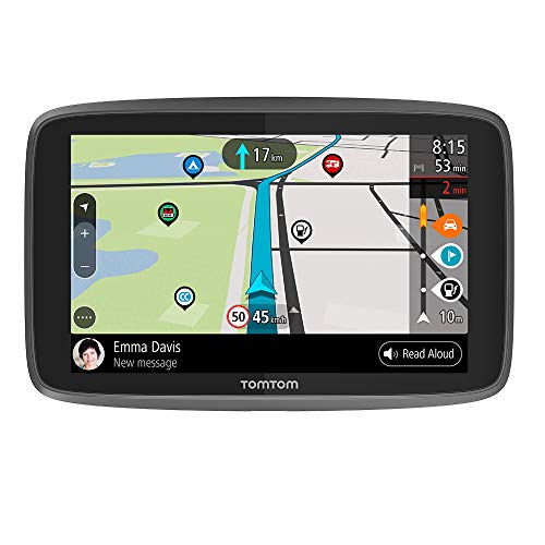 TomTom GO Camper, GPS para caravana, 6 Pulgadas, con Actualizaciones Mediante Wi-Fi, PDI para Caravanas y Autocaravanas, Mapas de Todo el Mundo, Tomtom Road Trips