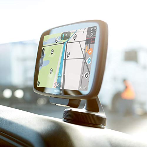 TomTom GO Camper, GPS para caravana, 6 Pulgadas, con Actualizaciones Mediante Wi-Fi, PDI para Caravanas y Autocaravanas, Mapas de Todo el Mundo, Tomtom Road Trips