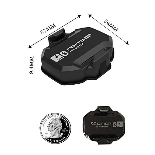 Top Action Speedómetro ANT+ Bike Speed and Cadence Sensor adecuado para ordenador Garmin Bryton (Cadence Sensor)