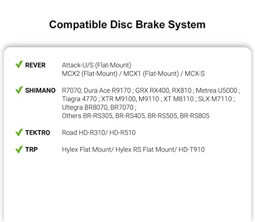 Top Brake Pastillas de Freno de Disco Bicicleta para Shimano XTR-M9100,Dura Ace R9170, GRX RX400, BR RS305,405,505,805; Tektro HD-R310/R510,TRP-Hylex Flat Mount (Premium E+ - Dorado)