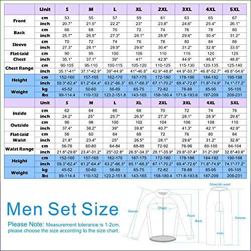 TOPBIKEB Conjunto Ropa Equipacion para Hombre, Mangas Largas Maillot Ciclismo Hombre+Culotte Ciclismo Culote Bicicleta para MTB