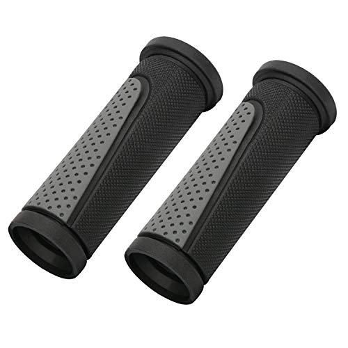 TOPCABIN - Puños cortos para manillar de bicicleta (2 unidades, 90 mm de largo) compatibles con muchas bicicletas estándar