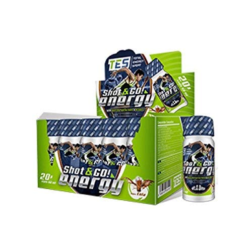 Total Energy Sport - Shot & Go! Energy - 20 viales - Suplementos Alimentación y Suplementos Deportivos - Vitobest