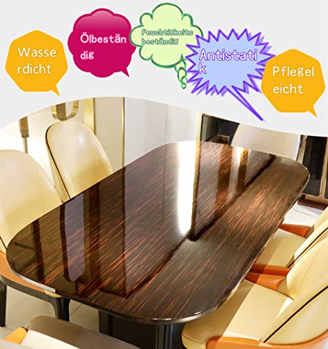 Transparente Papel Adhesivo para Cocina Muebles Paredes Azulejos Puertas Vinilos Decorativos Transparente Protector Impermeable 40x300cm