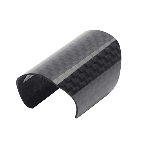 Trigo - Cadena de Fibra de Carbono para Bicicleta Plegable, diseño Triangular, Marco Protector Adhesivo para Bicicleta Frame Protector