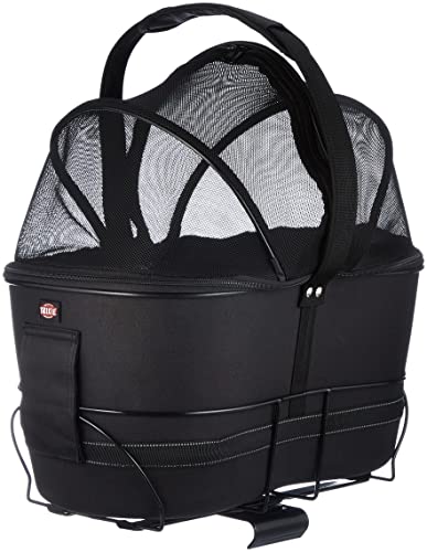 Trixie 13118 Bolsa para Bicicleta, 48 x 29 x 42 cm, Negro