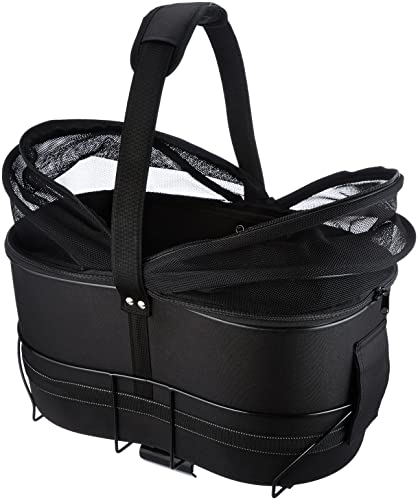 Trixie 13118 Bolsa para Bicicleta, 48 x 29 x 42 cm, Negro