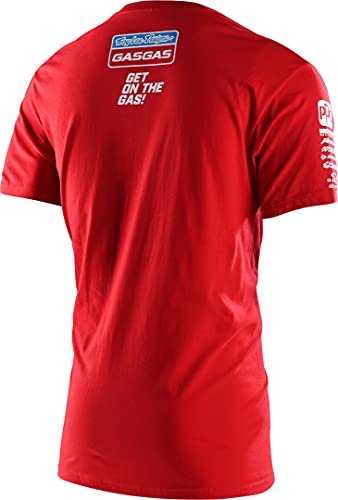 Troy Lee Designs Camisetas del equipo TLD Gasgas para hombre - rojo - Medium