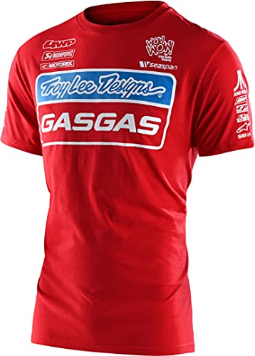 Troy Lee Designs Camisetas del equipo TLD Gasgas para hombre - rojo - Medium