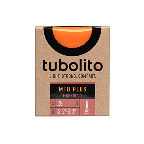 Tubolito - Cámara de Aire Tubo-MTB Unisex para Bicicleta de Adulto, Naranja, 27,5+