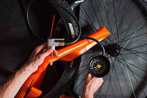 Tubolito - Cámara de Aire Tubo-MTB Unisex para Bicicleta de Adulto, Naranja, 27,5+
