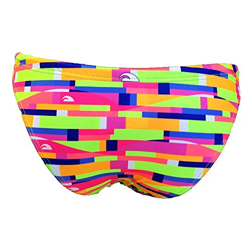 Turbo Power Colorwaves Bragas de Bikini, Multicolore, XXL para Mujer