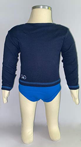 Twins Body Little Star Body Bebé Pack de 2 Azul (marine 3011) 4-5 meses (Talla del fabricante: 62)