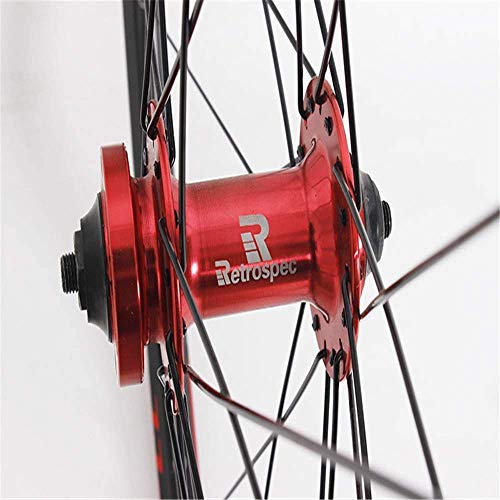 TYXTYX Ruedas de Bicicleta Llantas de radios Juego de Ruedas MTB 29 Pulgadas Trasero/Delantero, Bicicleta de montaña Ruedas de Bicicleta Ultraligero de Doble Pared Aleación de Aluminio Llanta de