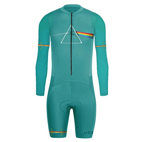 UGLY FROG Bike Wear De Manga Larga Maillot Ciclismo Monos Hombre Equipos Una Gran Cantidad De Colores Skinsuit with Gel Pad Equipo Deportivo SKL04