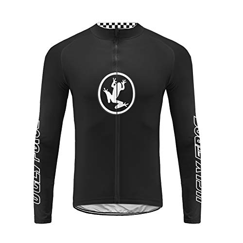 UGLY FROG Bike Wear Maillot Bicicleta Hombre Invierno Maillot Ciclismo Manga Larga para Hombres con Bolsillos