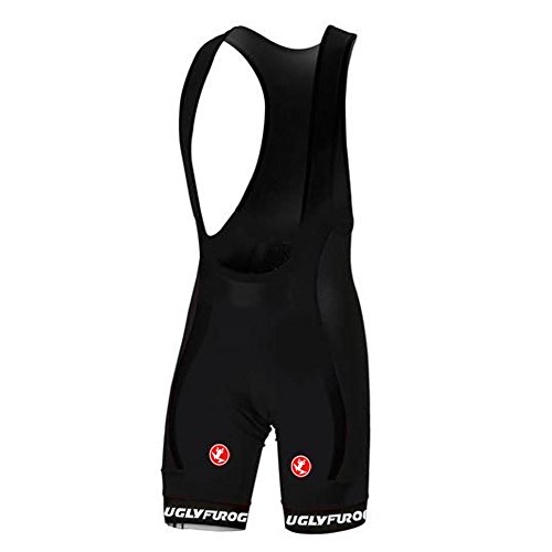 UGLY FROG Bike Wear - MTB Bib Pantalón Corto para Hombre Bib Shorts with Gel Pad HBS09