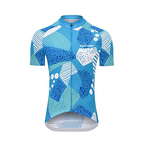 UGLY FROG Camisetas de Ciclismo de Manga Corta de Hombres Respirables Tops para Bicicleta Motorista Bicicleta DXWX02F