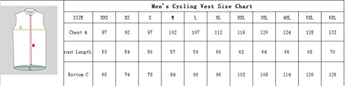 UGLY FROG Chaleco de Ciclismo Sin Mangas Transpirable para Bicicleta, Sin Mangas, para Hombres Multicolor (XS S M L XL XXL XXXL XXXL) MJX01F