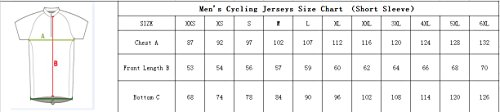 UGLY FROG Ciclismo Maillot, Hombres Jersey + Pantalones Cortos Babero Mangas Cortas de Ciclismo Ropa Maillot Transpirable para Deportes al Aire Libre Ciclo Bicicleta DXMX02