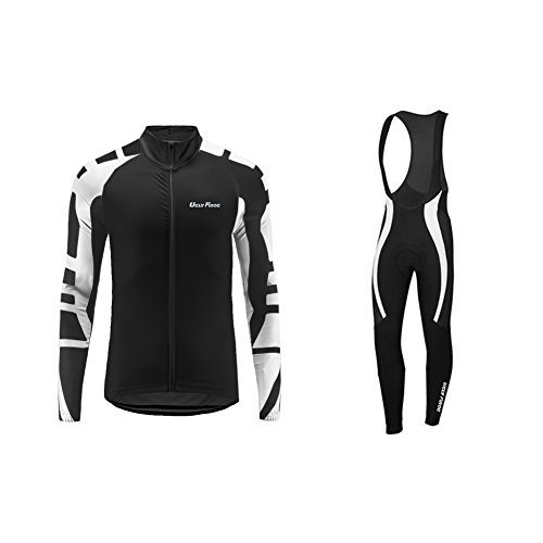 UGLY FROG Cycling Wear Invierno Caliente Completar Set De Manga Larga Maillot+La Correa Pantalones Ciclismo Hombre Equipos Clothes with Fleece