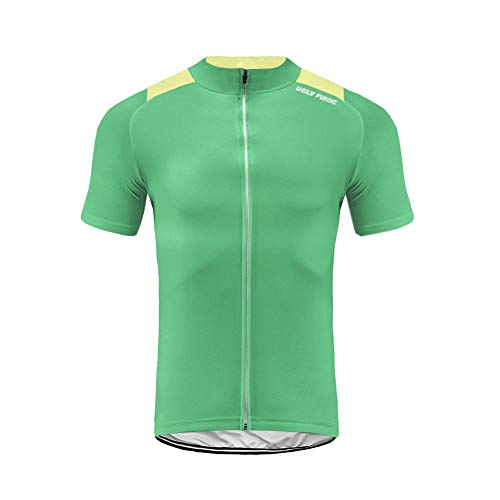 UGLY FROG Maillot Ciclismo Hombre Verano Maillot Bicicleta Montaña Bike MTB Camiseta con Mangas Cortas DXML06