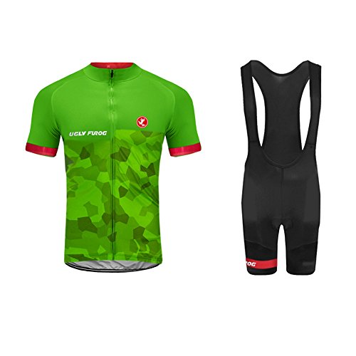 UGLY FROG Nueva Verano Hombres Camisetas De Manga Corta Ciclismo Maillots +Bib Pantalones Cortos Bodies Ropa De Bicicleta De Carretera