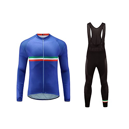 Uglyfrog Ropa Ciclismo Hombre Invierno Lana Calentar Maillot Conjunto Ciclismo Culotte Cycling Winter Clothes Traje Ciclismo Triatlón （Dos Piezas）