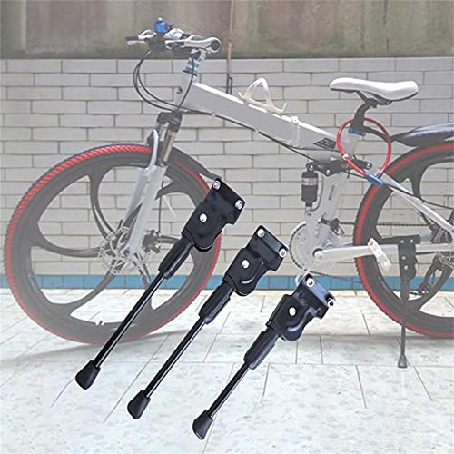 UKKO Pata de Cabra para Bicicleta 20/24 / 26 Pulgadas Mountain Bike Support Aparcamiento Pie De La Bicicleta Soporte Soporte De Pie-For 24 Inch