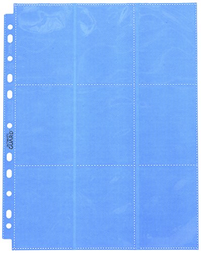 Ultimate Guard 18-Pocket Pages Side-Loading Azul (50)