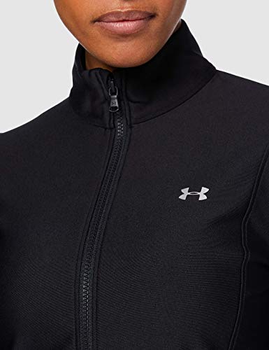 Under Armour Armour Sport Jacket, Chaqueta Deportiva para Mujer, Chaqueta Ligera y Funcional Mujer, Negro, M