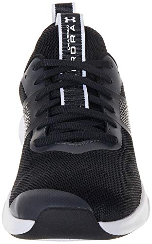 Under Armour Charged Aurora, Zapatillas Deportivas para Interior Mujer, Negro (Black/White/White (001) 001), 36.5 EU