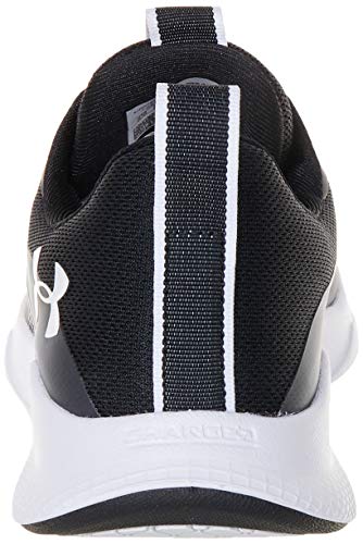 Under Armour Charged Aurora, Zapatillas Deportivas para Interior Mujer, Negro (Black/White/White (001) 001), 36.5 EU