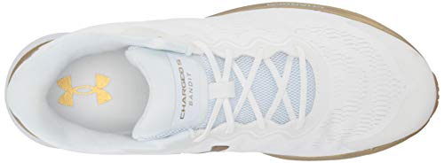 Under Armour Charged Bandit 6, Zapatillas para Correr de Carretera Mujer, Blanco (White White Metallic Gold Luster 102), 39 EU