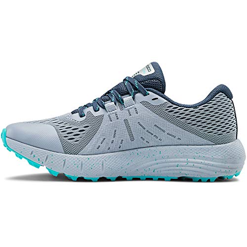 Under Armour Charged Bandit Trail, Zapatillas Deportivas. Mujer, Blue Heights 400 Downpour-Tienda de campaña, Color Gris, 43 EU