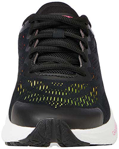 Under Armour Grade School Charged Bandit 6, Zapatillas para Correr de Carretera, Cereza Blanco Negro 001, 37.5 EU