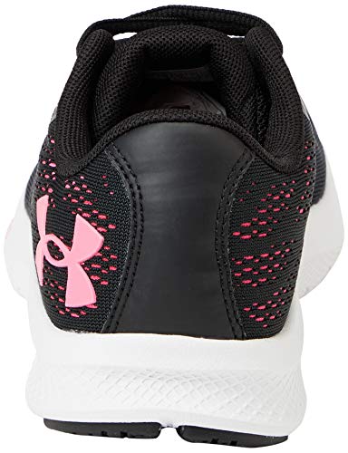 Under Armour Grade School Charged Bandit 6, Zapatillas para Correr de Carretera, Cereza Blanco Negro 001, 37.5 EU