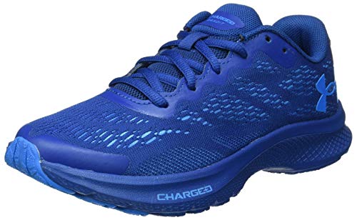 Under Armour Grade School Charged Bandit 6 Zapatillas para Correr, Niños, Azul (Academy Blue/Graphite Blue - 400), 38 EU