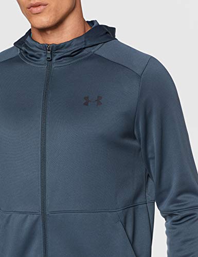 Under Armour Mk1 Warmup FZ Chaqueta, Hombre, Gris, LG