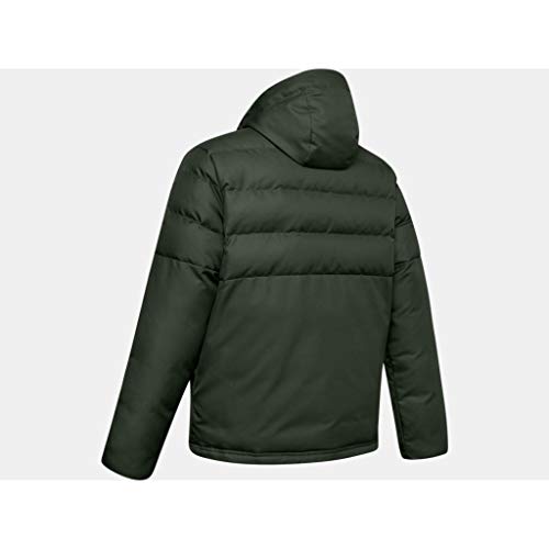 Under Armour Sportstyle Hooded Down Chaqueta, Hombre, Verde, MD