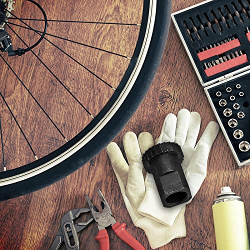 Unomor DT HUB - Toot de desmontaje de buje para bicicleta (1 unidad), color negro