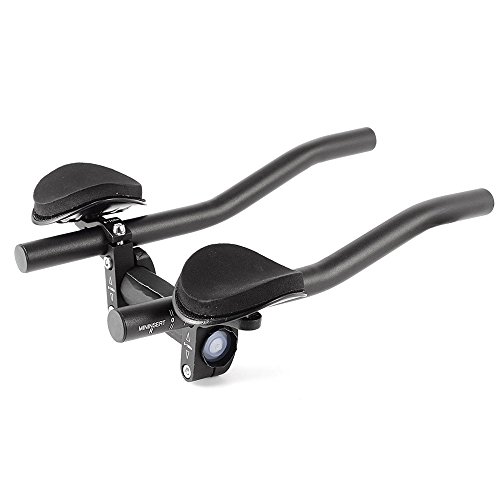 UPANBIKE Manillar de Descanso Para Bicicleta Manillar de Bicicleta de Prueba de Tiempo Manillar TT Bar Triatlón Aero Bar para Bicicleta de Carretera o Bicicleta de Montaña Abrazaderas de 31,8 mm